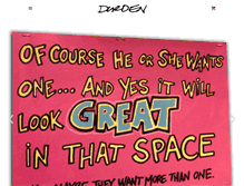 Tablet Screenshot of durdenart.com